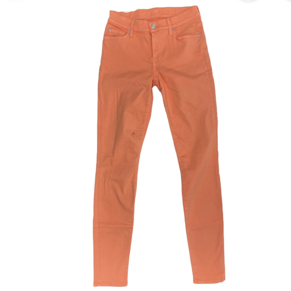 7 For All Mankind Coral Jeans The Skinny Size 27 Slimming Jeans